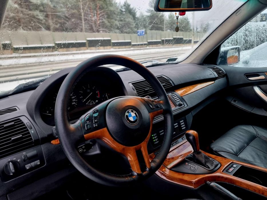 BMW X5 e53 4.4i 286km 2001r LPG, automat, skóry, 4x4, PL salon zamiana