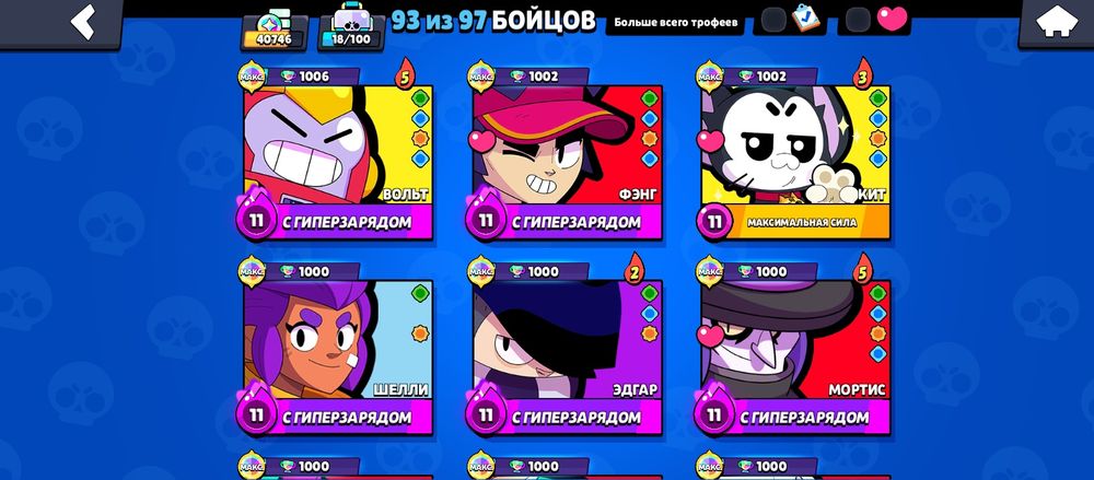 Продам аккаунт в бравл старс