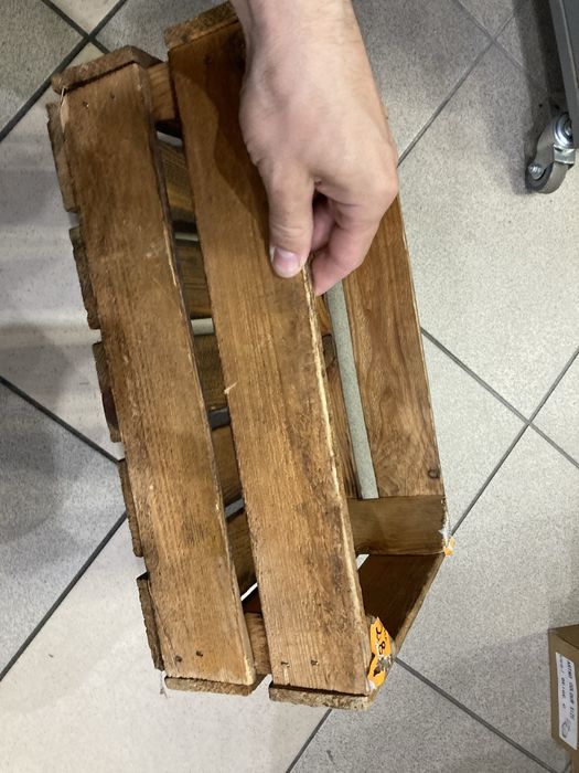2 sztuki skrzyneczek malych drewnianych