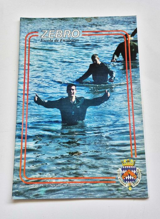 Revista Zebro n.º 2 de Setembro de 1998 da Escola de Fuzileiros