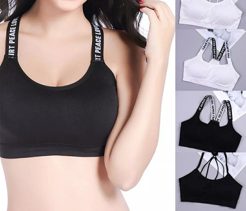 Stanik sportowy S M nowy