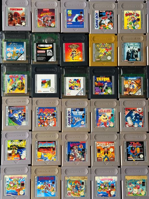 Gry Game boy Nintendo Mario Yoshi Duck Tales Pokemon GameBoy
