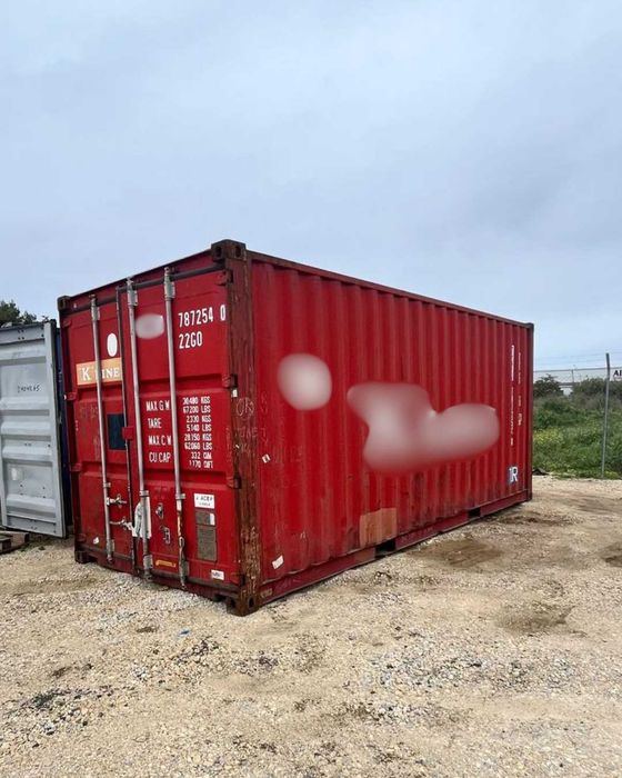 Contentor Marítimo 6 metros (20 pés)