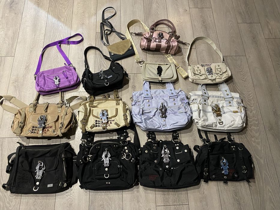 GGL george gina lucy сумка bag paradise angel hush hush ггл ggl черная