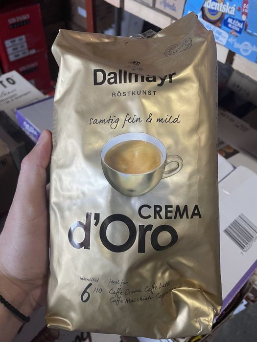 Кофе в зернах Даллмаер Доро Крема 1 кг / Dallmayr D’oro Crema
