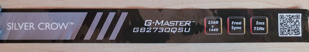 Monitor iiyama 27" G-Master  2560x1440 2K 75MHz GB2730QSU