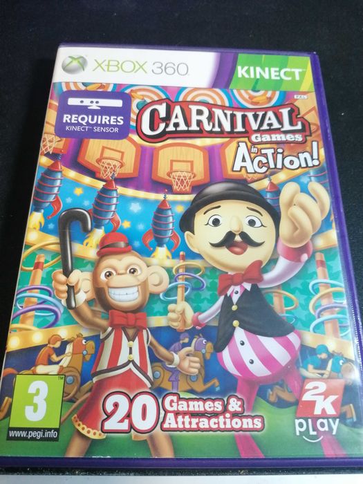 Kinect Carnival Games In Action Xbox 360