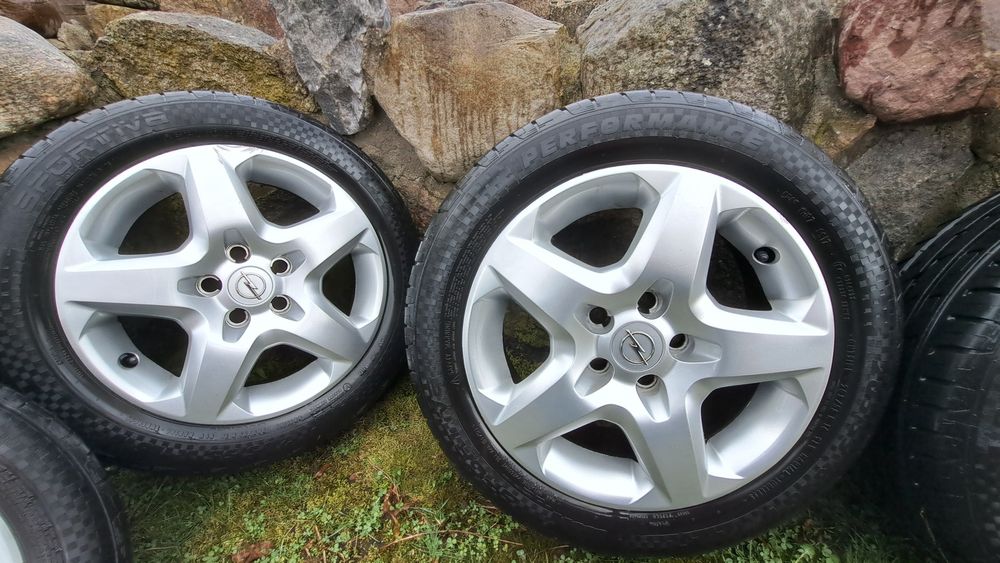 Koła Letnie 16 5x110 ET 39 6,5J Vectra C Astra H Zafira A B