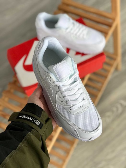 !SALE! Nike Air Max 90 Full White 36 37 38 39 40 41 42 43 44 45 найк