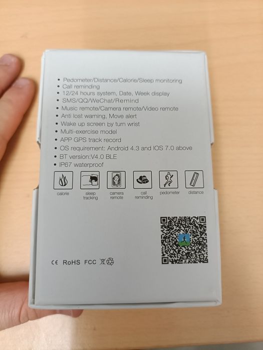 Smartwatch controlo calorias