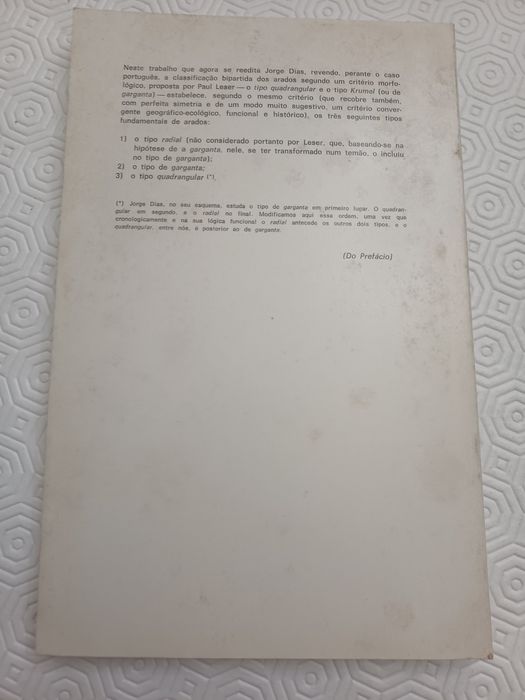 Os Arados Portugueses e as suas prováveis origens de Jorge Dias