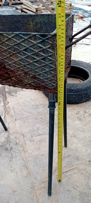 Fogareiro/barbeque/grelhador com pé