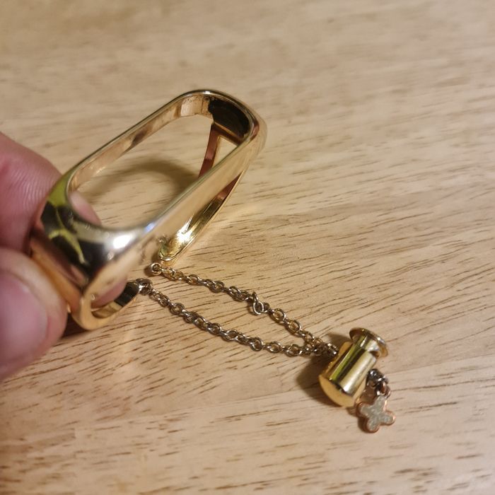 Pozłacana bransoletka na opaskę sportowa