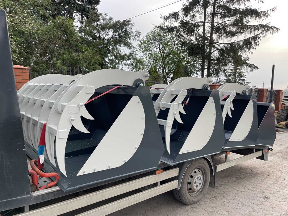 Łyżko krokodyl 2.40 szeroki Manitou Jcb Nowy Bardzo mocny do obornika