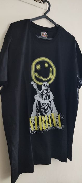 T-shirt da banda Nirvana
