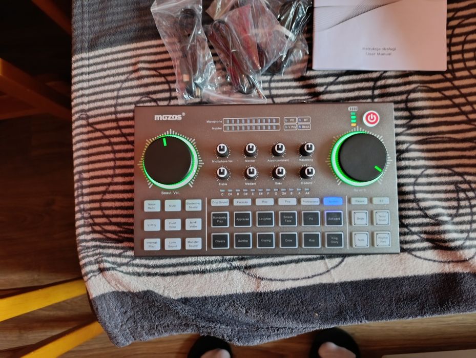 Mikser audio mozos