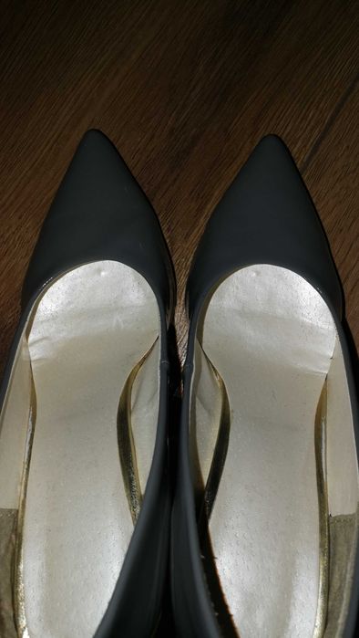 Szpilki szare rozm. 38