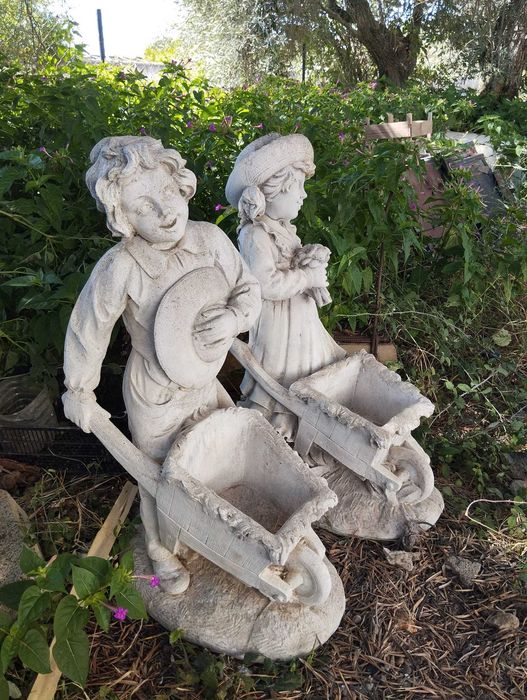 Estátuas Fonte Jardim