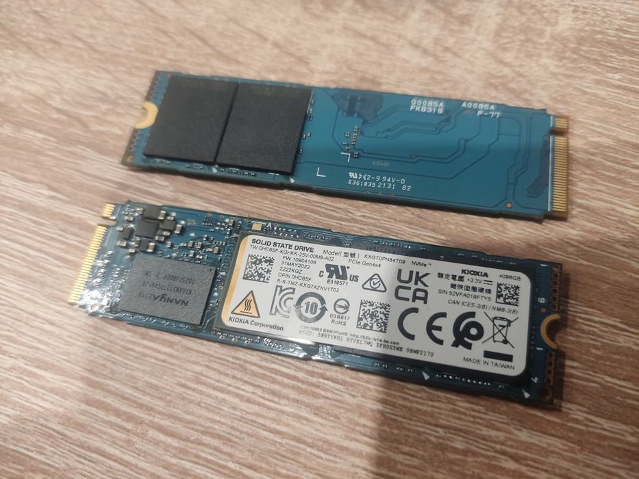 Dysk kioxia XG7 4TB high end dysk NVME