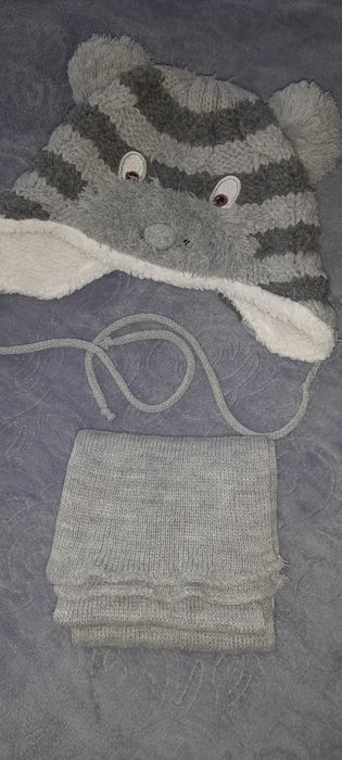 Зимняя шапка коала