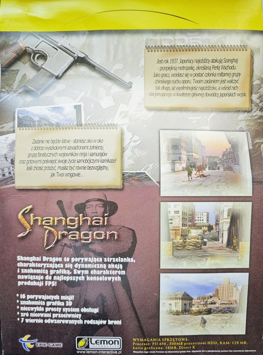 Gra komputerowa shanghai dragon 2003
