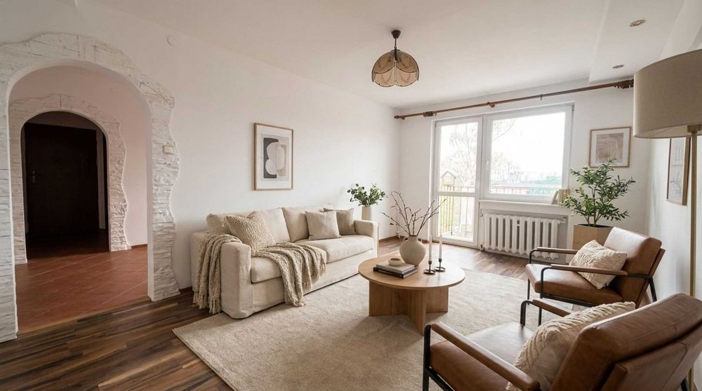 czteropokojowe z balkonem