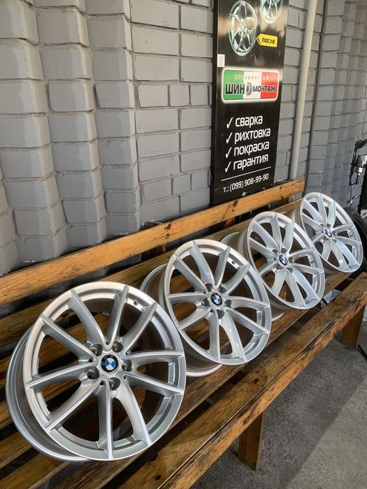 99 (67) НОВЫЕ Оригинальные диски BMW G05 618 style R18 5/112 6880684