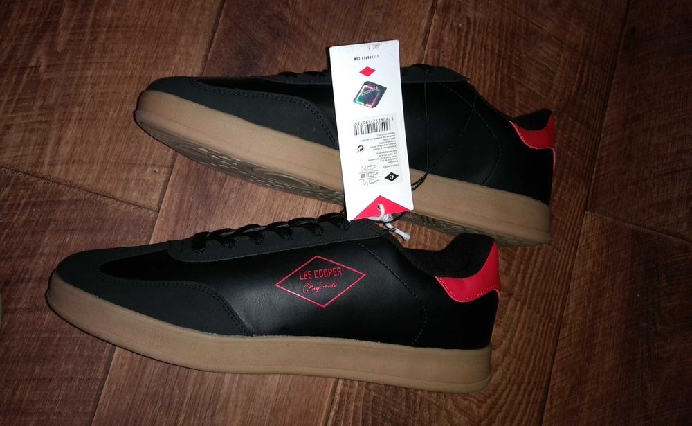 Buty męskie Lee Cooper Orginals czarne rozmiar 43