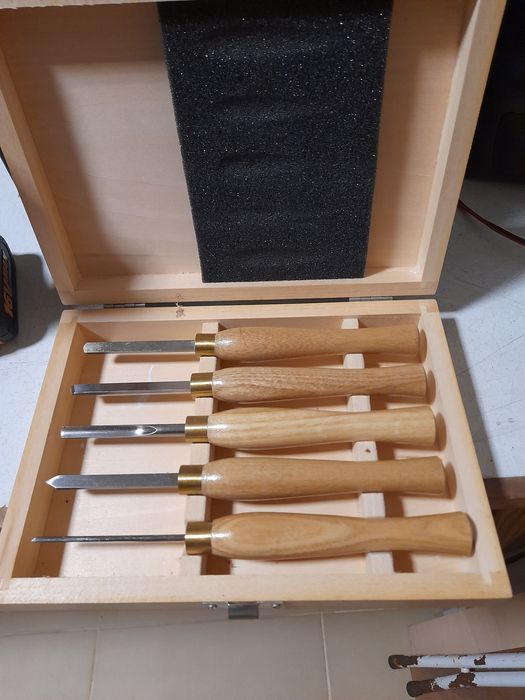 Formões para torno de madeira Hss