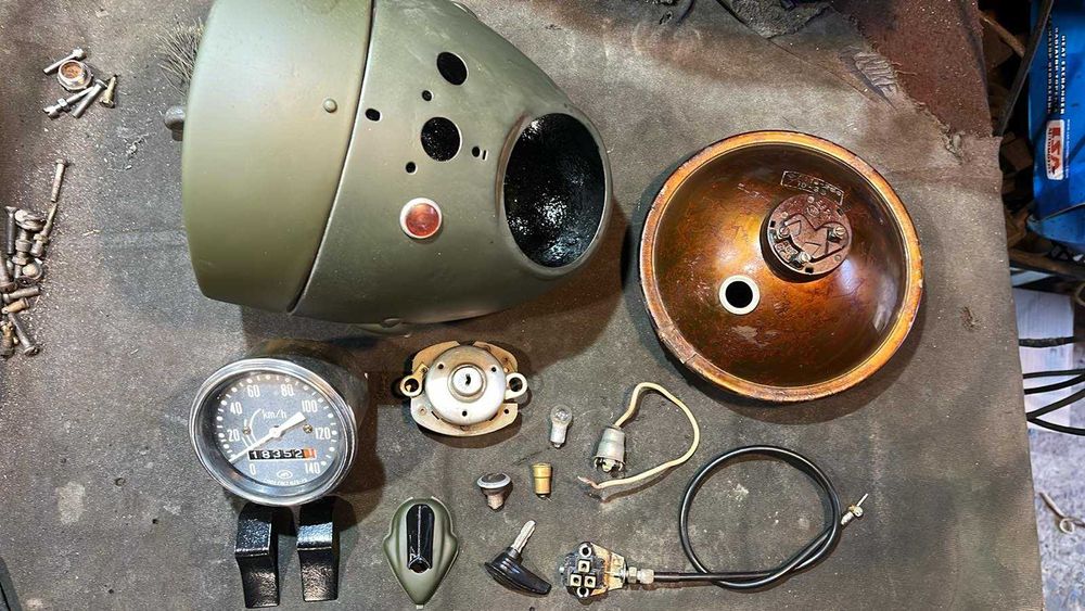 Фара мотоцикла К-750