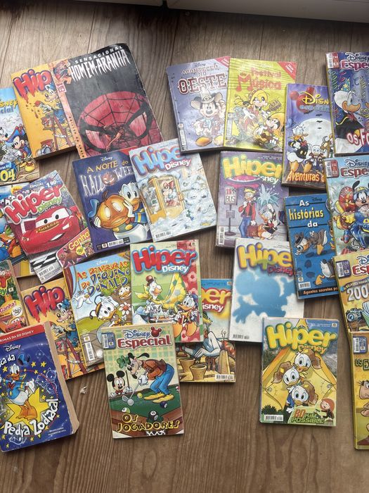 Coleção BD Disney Hiper Disney + Disney Especial + extras anos 2000