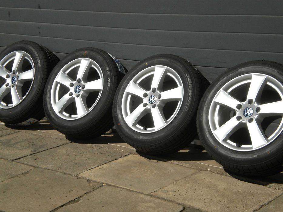 Nowe koła letnie aluminiowe 16 5x112 Vw Golf V VI