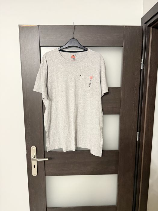 T-shirt męski szary z nadrukiem House rozmiar XL
