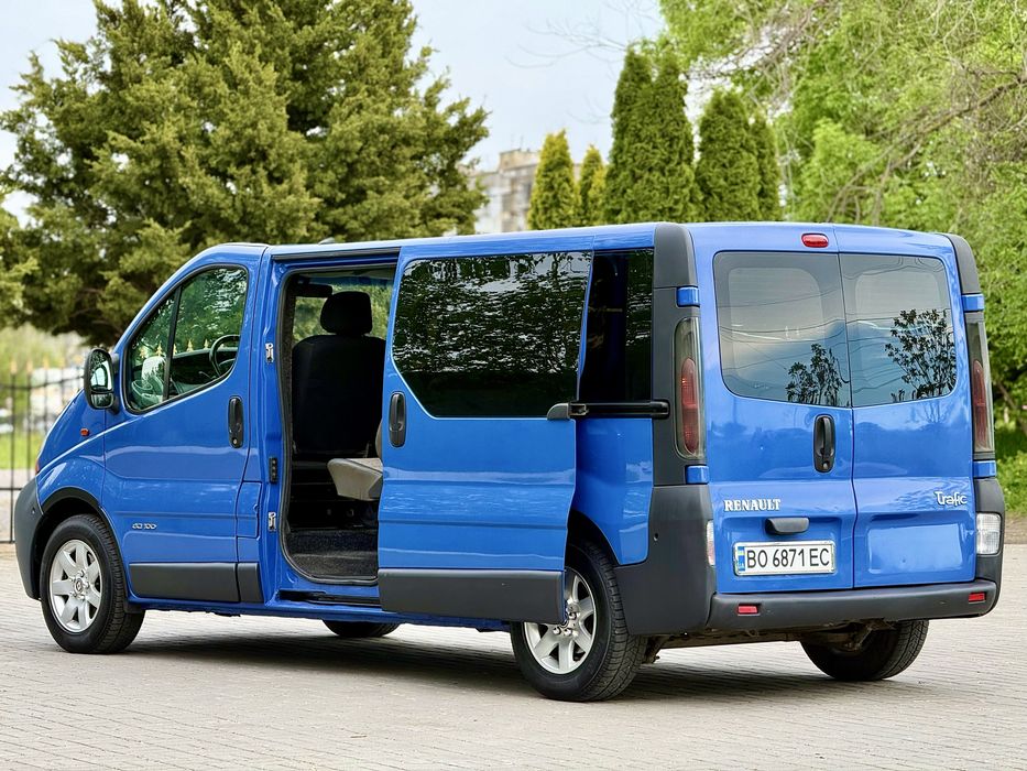 Renault Trafic 1.9 Turbo Dizel 9 Місць Пасажир Оригінал! ДОВГА База Extra Long
