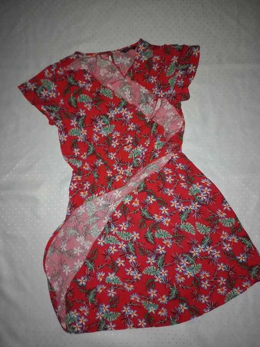 Primark piękna sukienka z falbaną 152/158