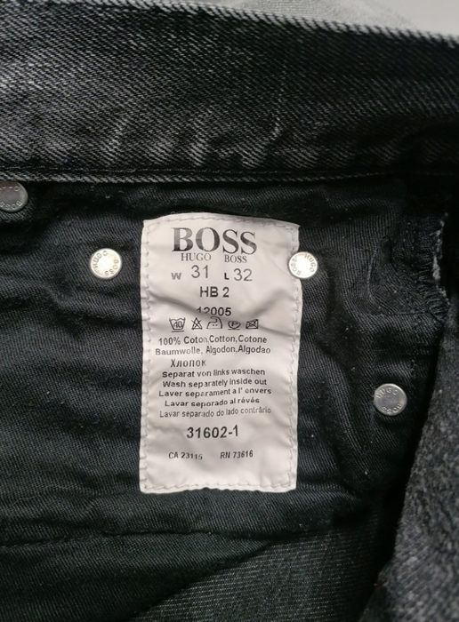 R) BOSS oryginalne spodnie jeansowe Roz.31/32