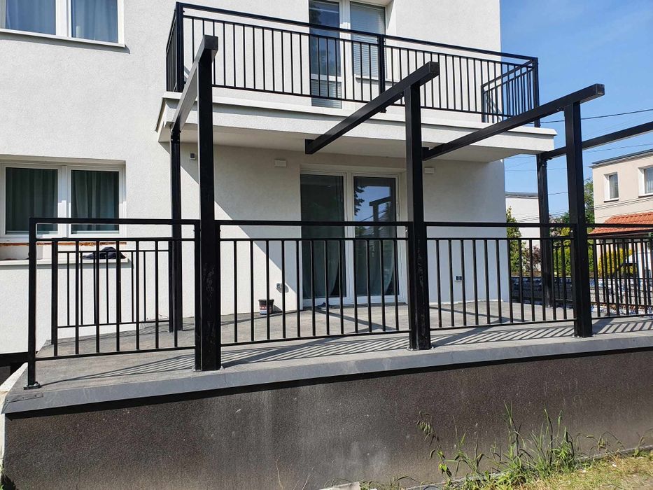 Balustrady zewnętrzne wewnętrzne, francuskie