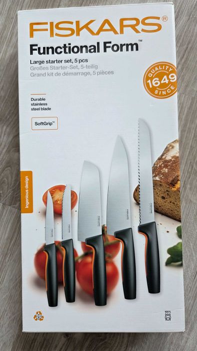 FISKARS Zestaw noży Functional Form 1057558 (5 elementów) NOWE