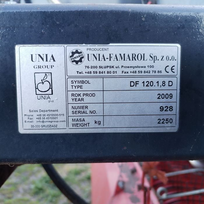 Unia Famarol DF 120 1.8D