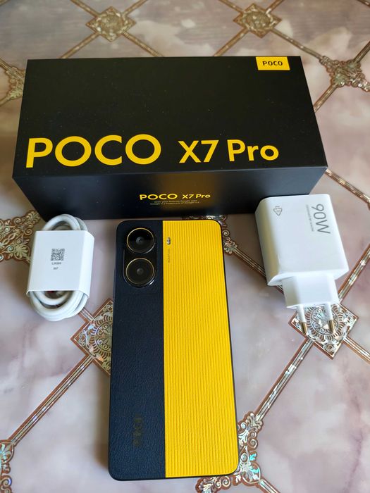 Продам телефон Poco X7 PRO 8-256 YELLOW Б/У