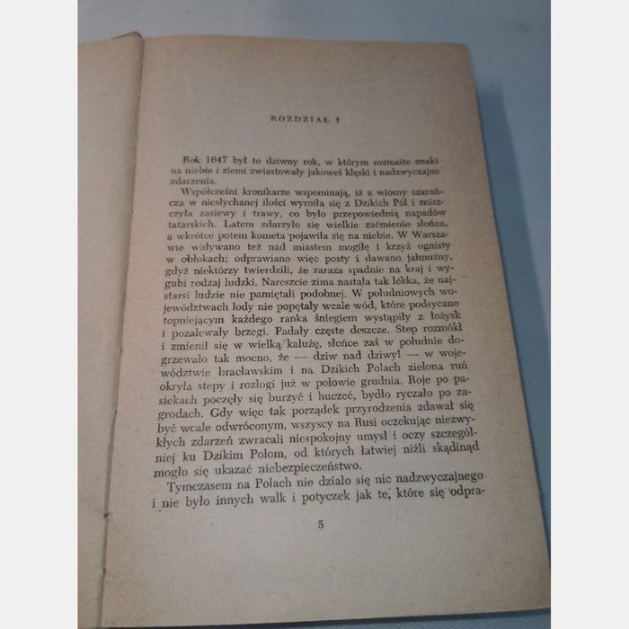 Ogniem i mieczem Tom 1. Henryk Sienkiewicz