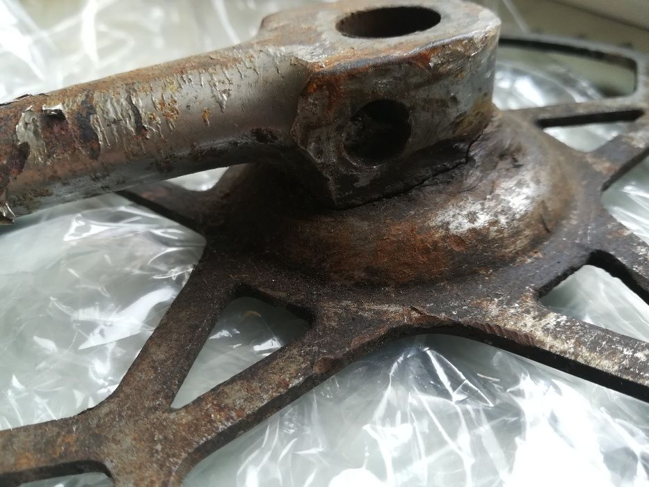 Zębatka korba do stergo roweru PRL 19 cm