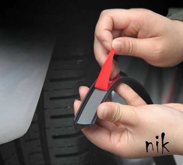 Гумові накладки на колісні арки, крила авто 1,5м універсальні
