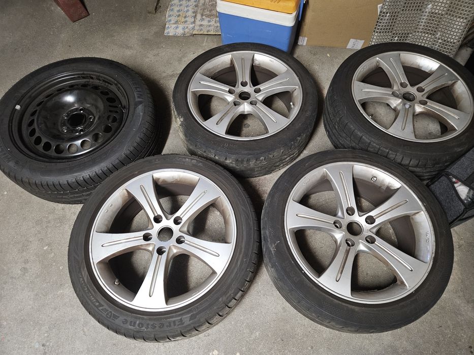 Jantes + pneus César Advan Sport V105 18' 5x120