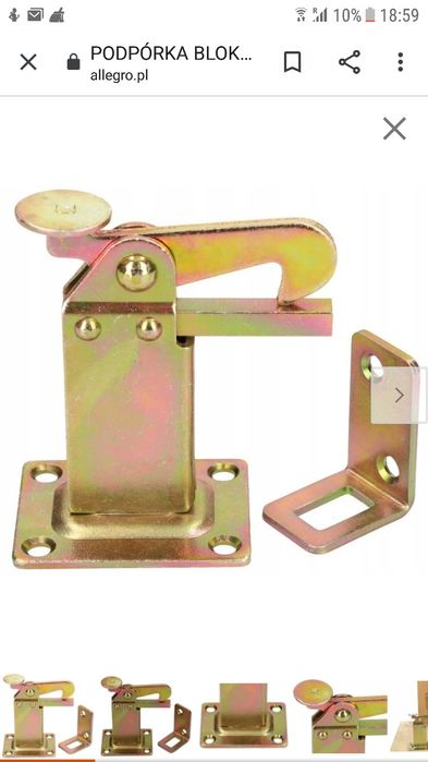 Podpórka blokada Ogranicznik do drzwi Furtki Bramy Promocja!