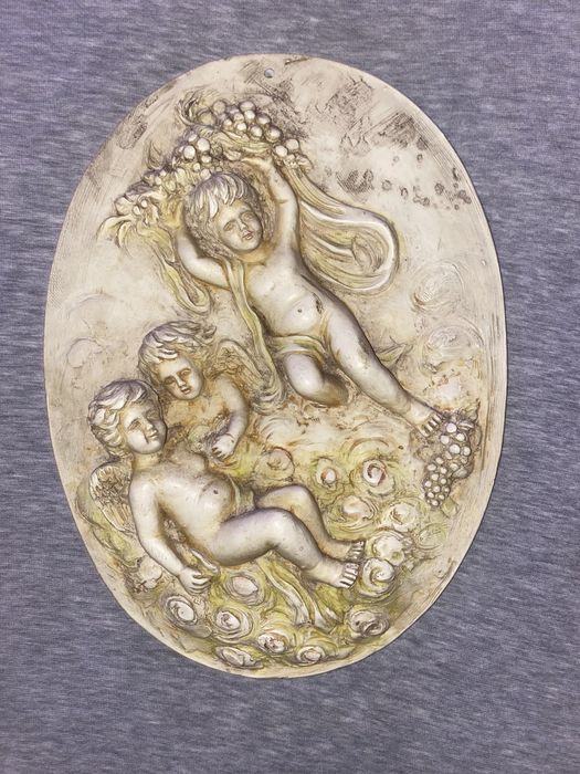 Ornament , dekoracja ozdobna , gipsowa