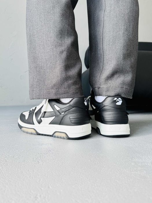 Кросівки Off-White Out of Office Black - White premium