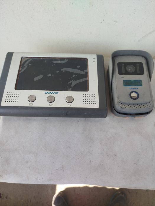 Orno wideodomofon monitor i kamera zewnętrzna używane