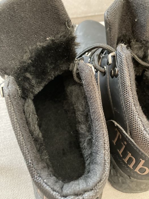 Nowe buty futerko sznurowane botki traperki