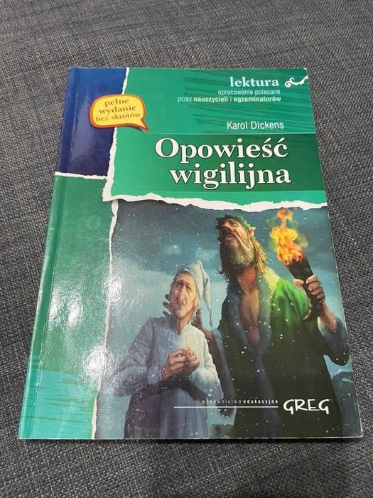 Książka Opowieść wigilijna lektura z opracowaniem